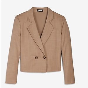 New brown blazer with tags